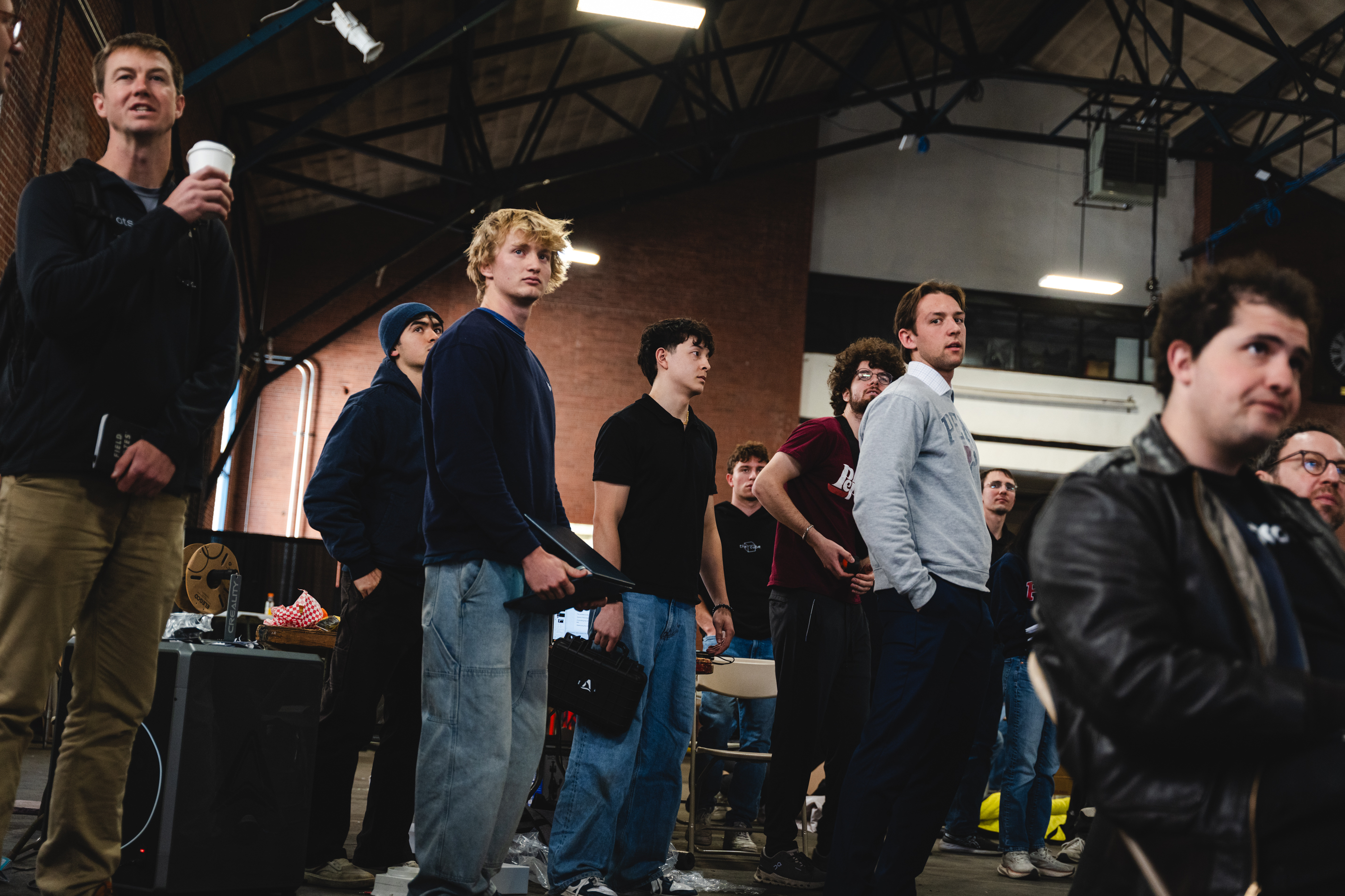 Seawatch team at the maritime hackathon venue